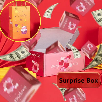 🎁Merry Christmas/Halloween/Birthday Gift Box Surprise Box—Creating the most surprising gift.