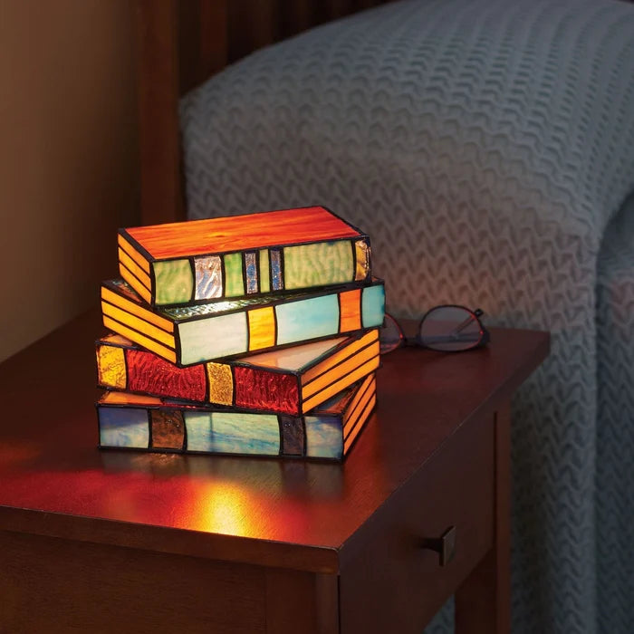 📚Resin Stacked Book Lamp