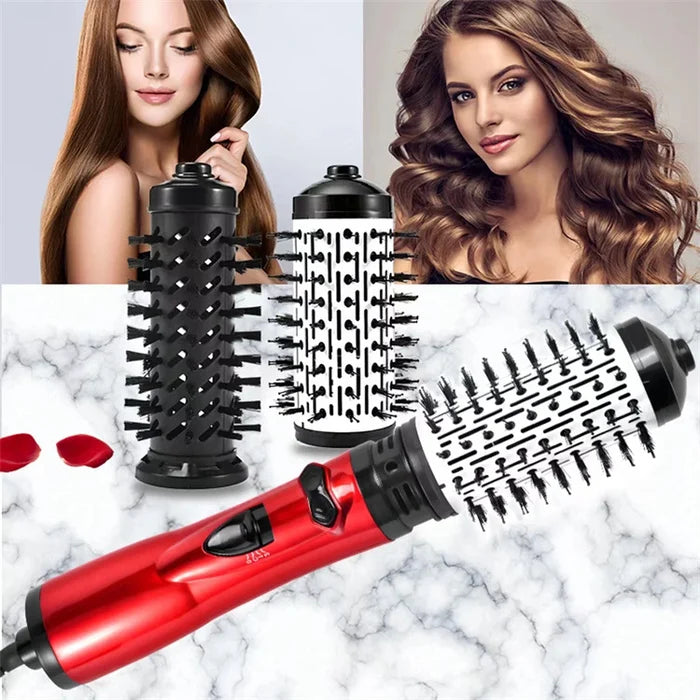 3 in 1 Hot Air Styler and Rotating Hair Dryer for Dry Hair, Curling and Straightening Hair