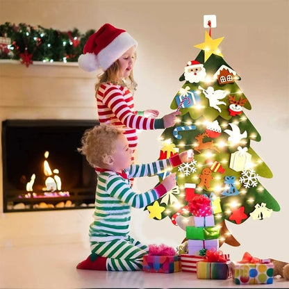 🎅🎄DIY Felt Christmas Tree Set 🎄