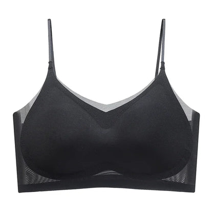 🔥Hot Sale -48% OFF -Summer seamless ultra-thin plus size ice silk comfortable bra🎉