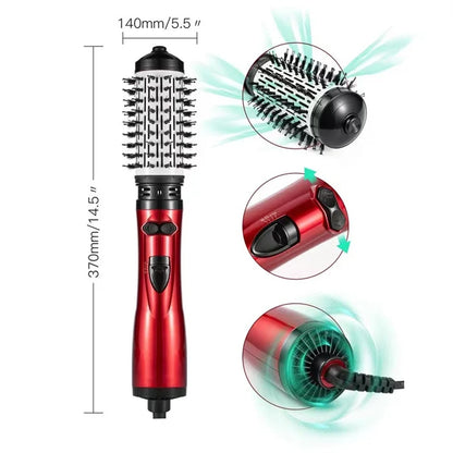 3 in 1 Hot Air Styler and Rotating Hair Dryer for Dry Hair, Curling and Straightening Hair