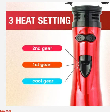 3 in 1 Hot Air Styler and Rotating Hair Dryer for Dry Hair, Curling and Straightening Hair