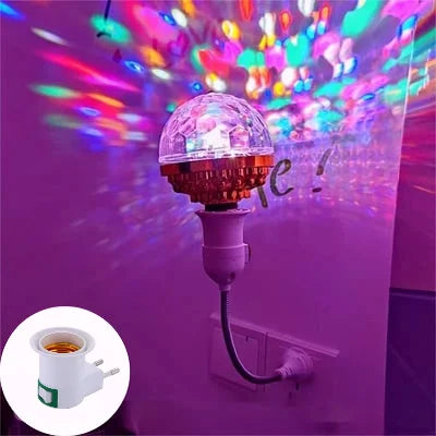 🔥HOT SALE - Colorful Rotating Disco Ball Light