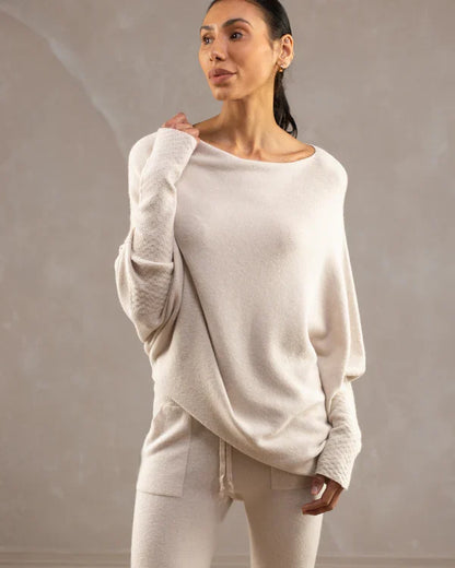 Asymmetrical Draped Sweater