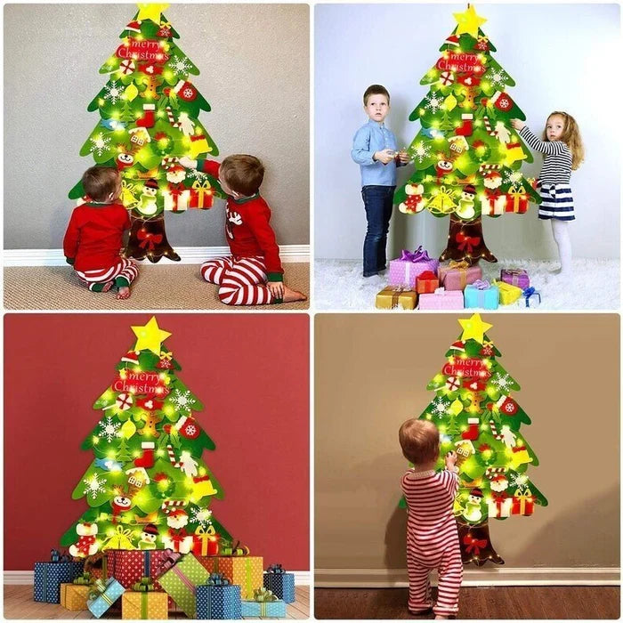 🎅🎄DIY Felt Christmas Tree Set 🎄