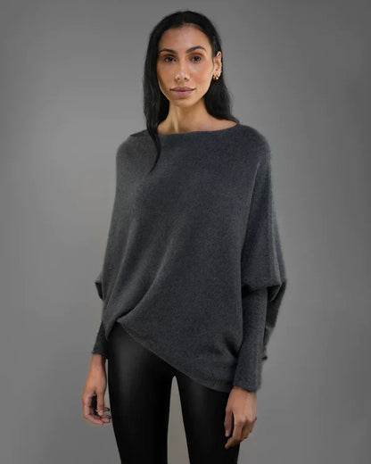 Asymmetrical Draped Sweater