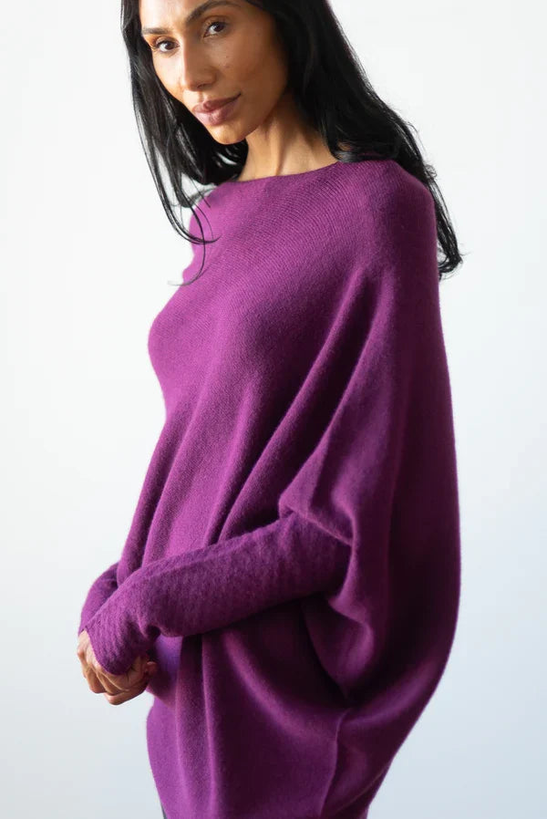 Asymmetrical Draped Sweater