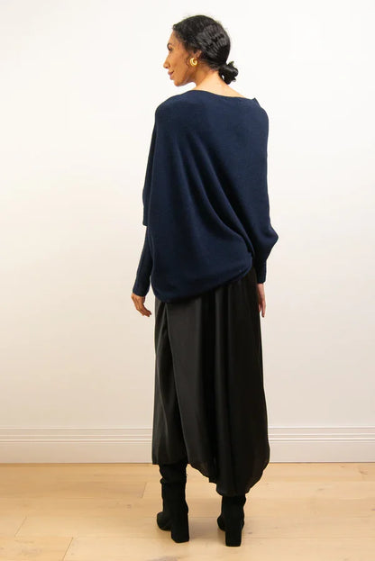 Asymmetrical Draped Sweater