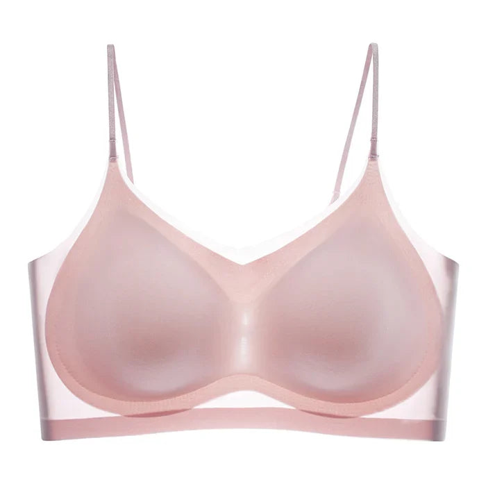 🔥Hot Sale -48% OFF -Summer seamless ultra-thin plus size ice silk comfortable bra🎉