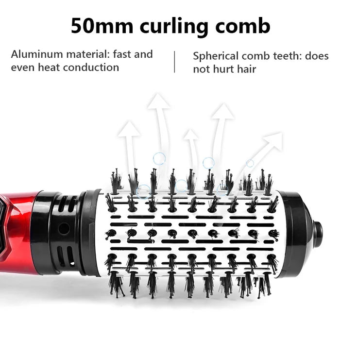 3 in 1 Hot Air Styler and Rotating Hair Dryer for Dry Hair, Curling and Straightening Hair