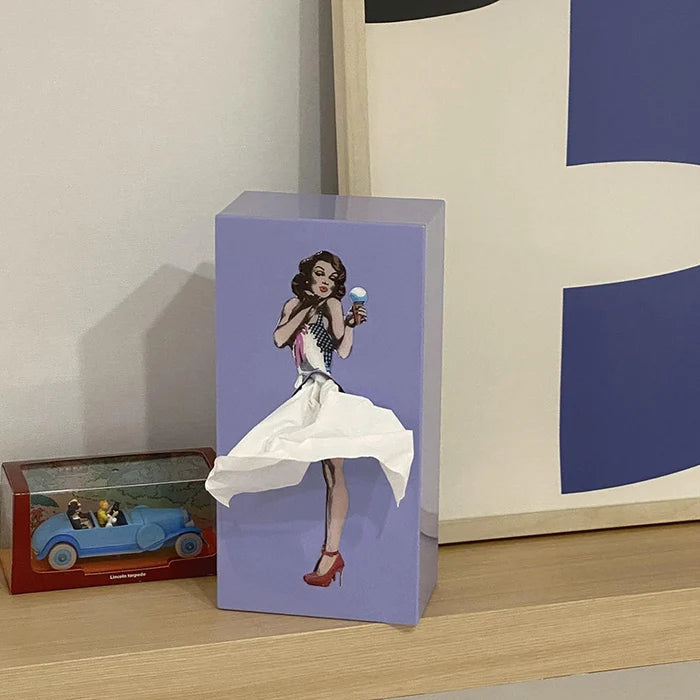 🔥Last Day 49% OFF🎁 - Tissue Box with Flying Skirt